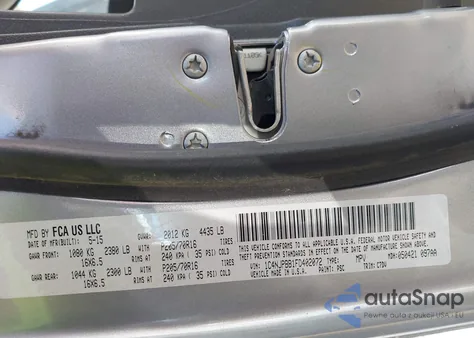 2015 Jeep Patriot Sport z USA, uszkodzony, nr VIN 1C4NJPBB1FD402072